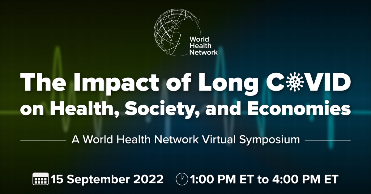 Le World Health Network organise une conférence sur le Covid long ...